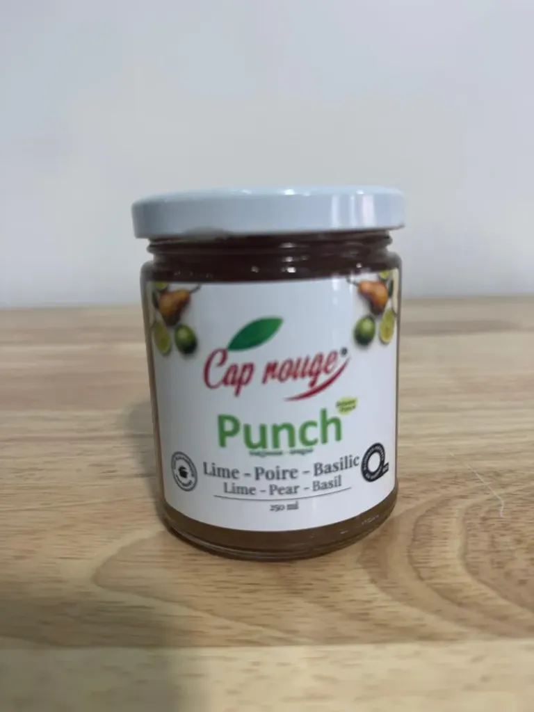 Cap rouge Punch (Lime-Poire)
