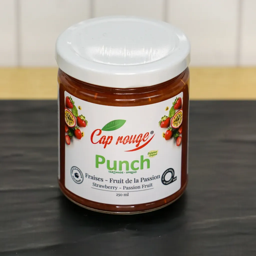 Cap rouge punch (fraises)