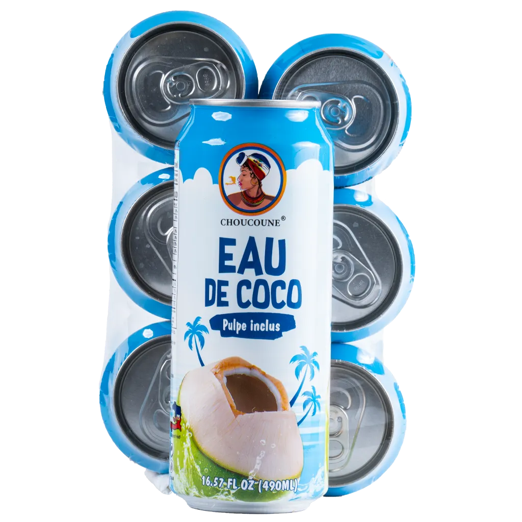 Choucoune - Eau de coco (pulpe incluse) 490ml